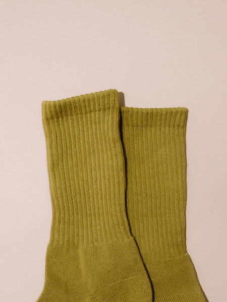 olive green women's socks