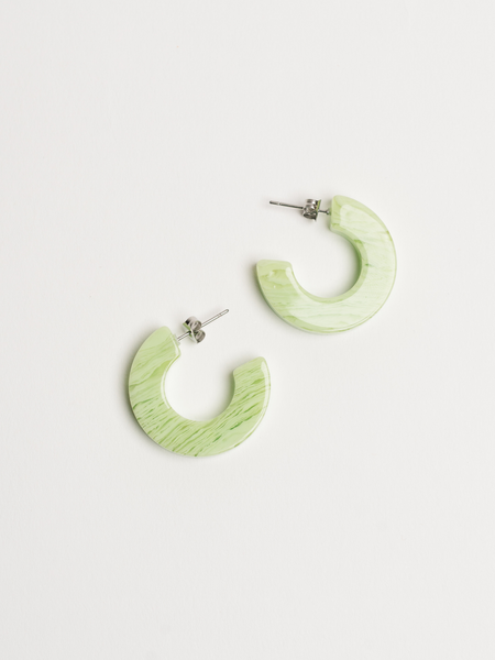 green earrings for women
