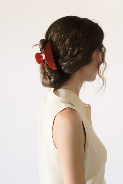 Medium Hair Claw - Cherry