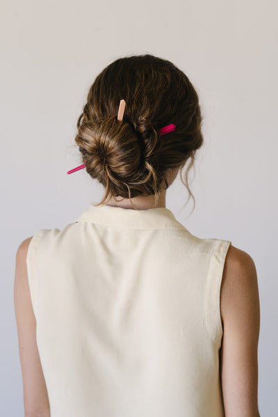 Hair Chopsticks - Dragon Fruit