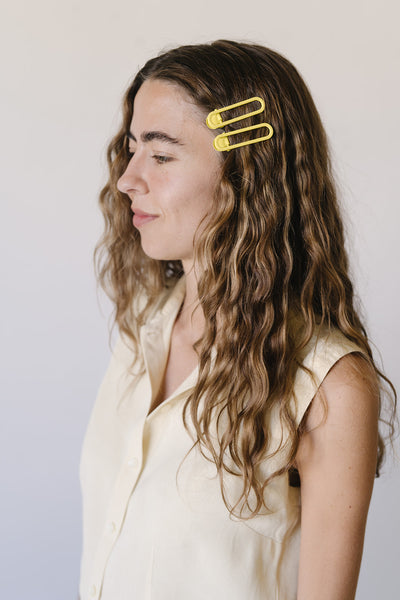 Rio Hair Clips - Heirloom Tomato