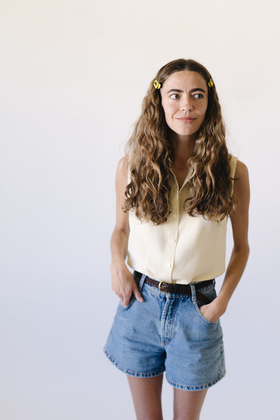Rio Hair Clips - Butter Olive
