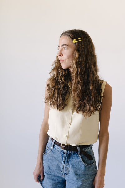 Rio Hair Clips - Butter Olive