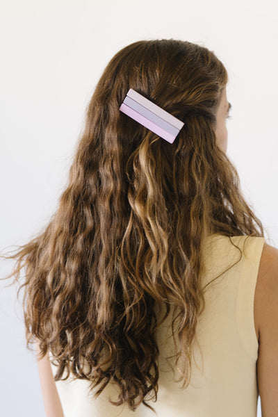 Evie Hair Clips - Lilac