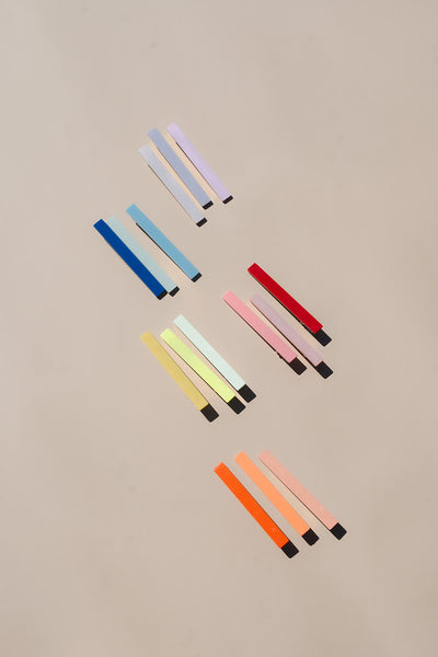 Evie Hair Clips - Rose