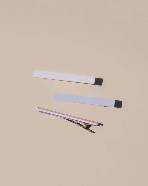 Evie Hair Clips - Lilac