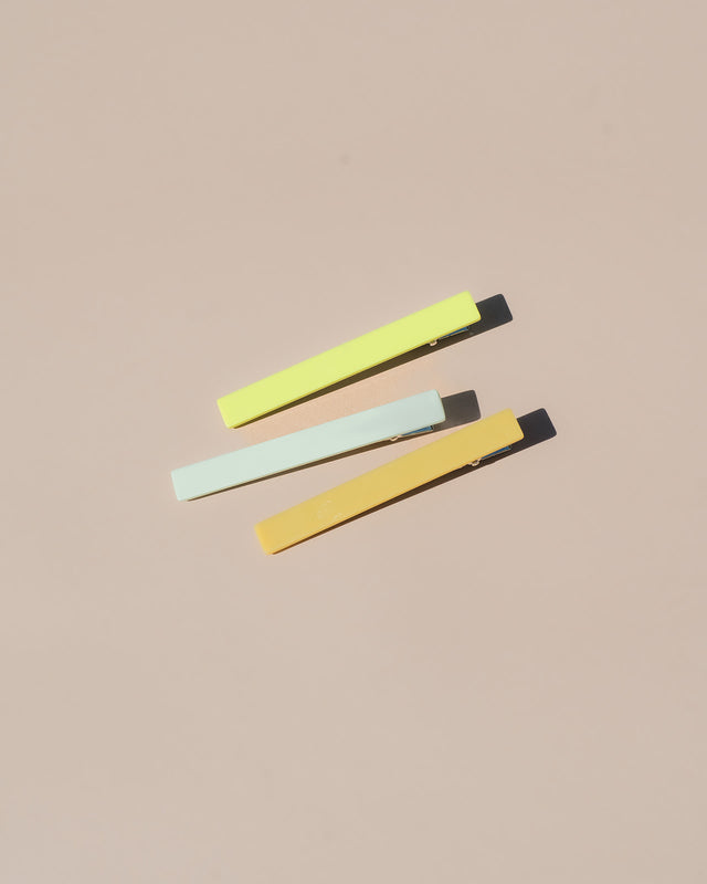 Evie Hair Clips - Zest