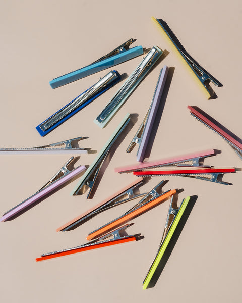 Evie Hair Clips - Zest