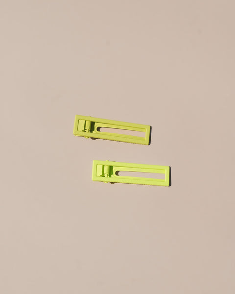 Lu Lu Hair Clips - Moss