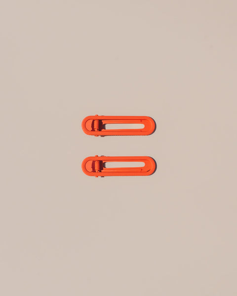 Rio Hair Clips - Heirloom Tomato
