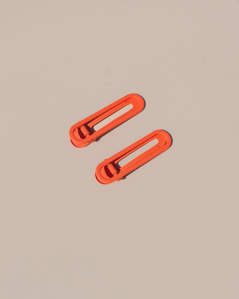 Rio Hair Clips - Heirloom Tomato