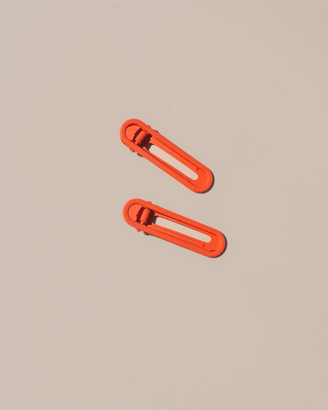 Rio Hair Clips - Heirloom Tomato