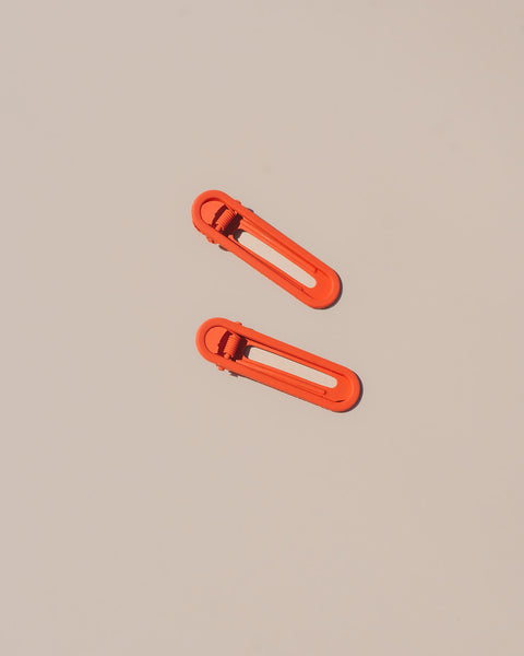 Rio Hair Clips - Heirloom Tomato