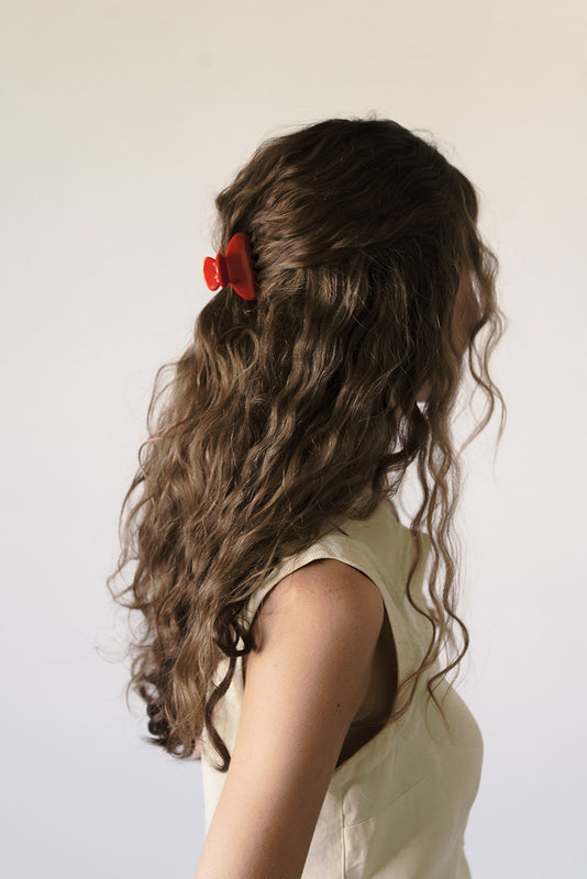 Small Hair Claw - Cherry