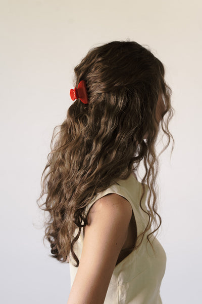 Small Hair Claw - Cherry