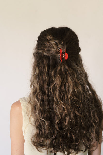 Small Hair Claw - Cherry