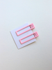 Lu Lu Hair Clips - Pink