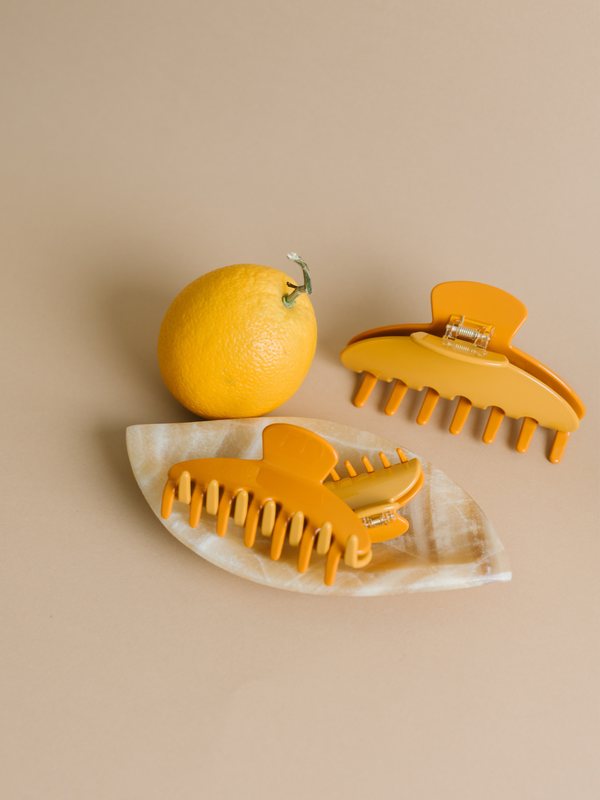 Large Hair Claw - Citrus