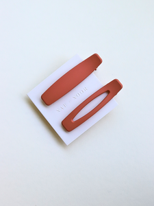 Lani Hair Clips - Peach