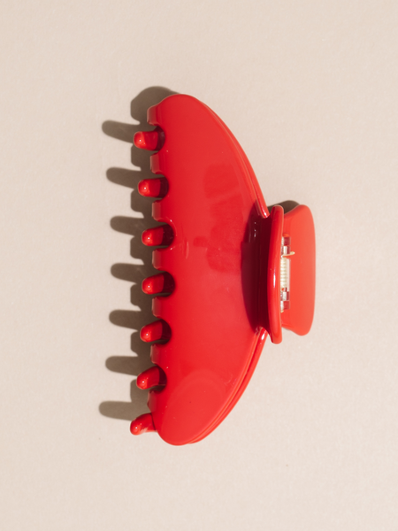 Extra Large Hair Claw - Cherry
