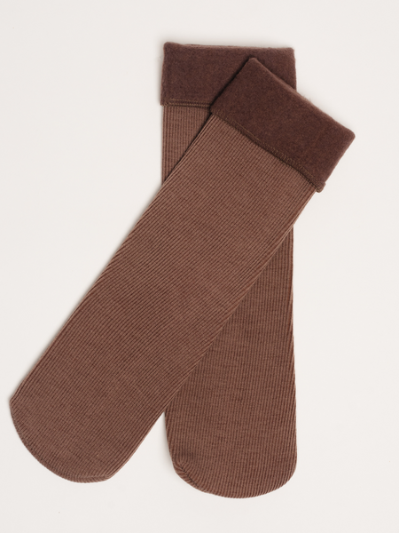 mauve cozy socks for women