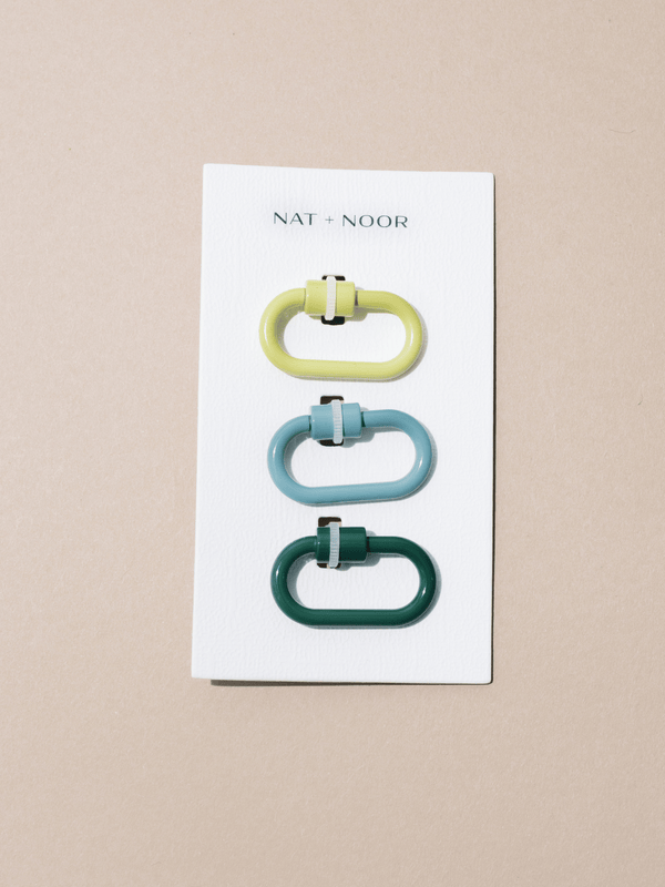 green mini keychain for women