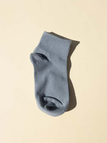light blue ankle socks